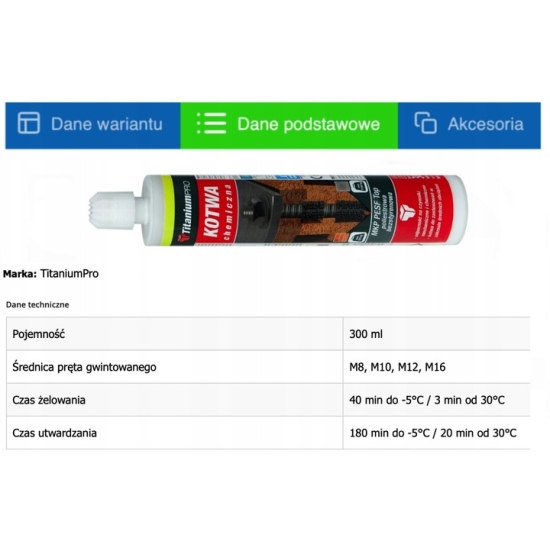 KOTWA CHEMICZNA 300ml