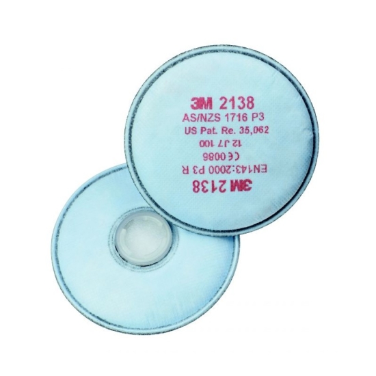 FILTR PRZECIWPYŁOWY 3M KAT. P3 - 2138- 2szt